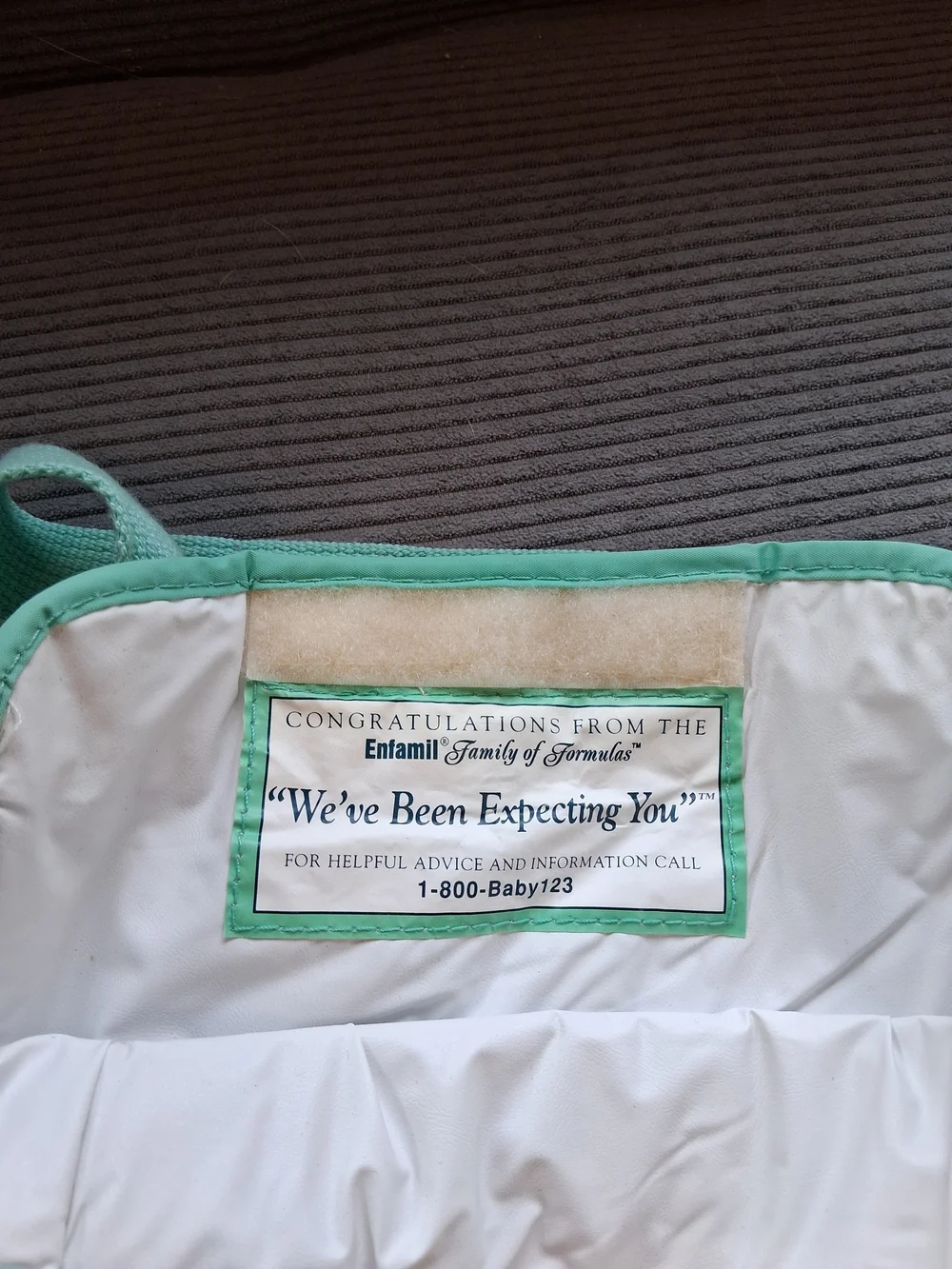 Peter Rabbit Cream & Mint Kids Tote Bag
